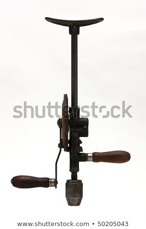 hand crank drill with shoe