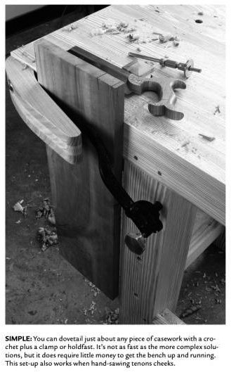 Dovetails without a vice