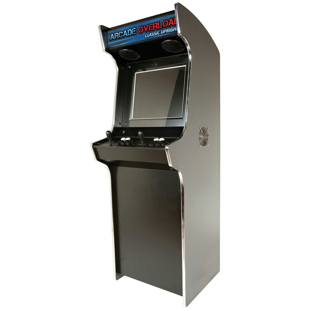 Chrome banded arcade machine